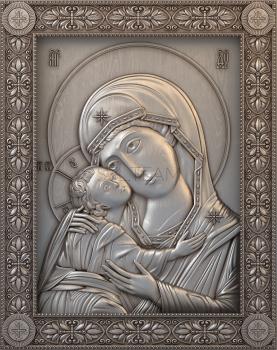 3D model Igorevskaya Mother of God (STL)