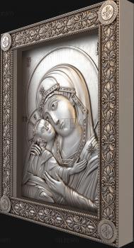 3D model Igorevskaya Mother of God (STL)