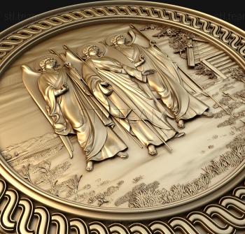 3D model The Apparition of the Holy Trinity (STL)