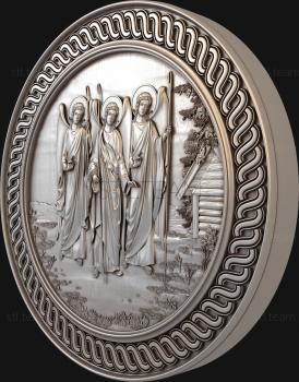 3D model The apparition of the Holy Trinity (STL)