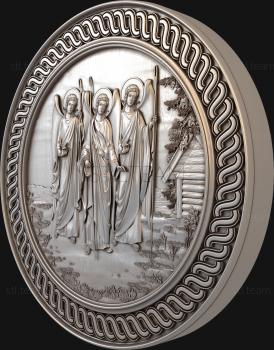 3D model The Apparition of the Holy Trinity (STL)