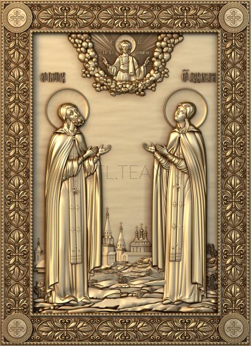 Иконы St. Peter and Fevronia of Murom