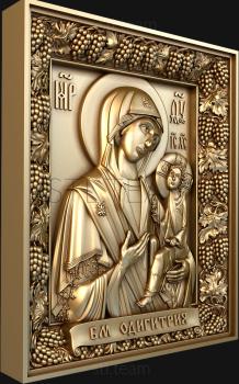 3D model Mother of God Hodegetria (STL)