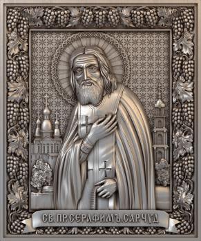 3D model Venerable Seraphim of Sarov (STL)