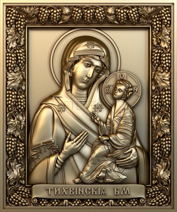 Иконы Tikhvin icon of the Mother of God