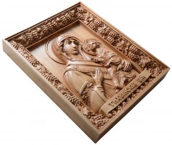 3D model Tikhvin icon of the Mother of God (STL)