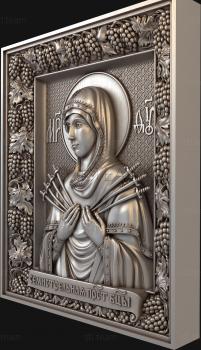 3D model Seven -shot icon of the Mother of God (STL)