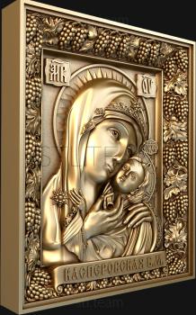3D model Kasperovskaya icon of the Mother of God (STL)