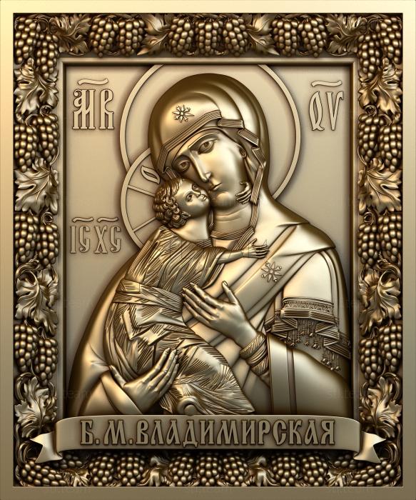 Иконы Vladimirskaya icon of the Mother of God