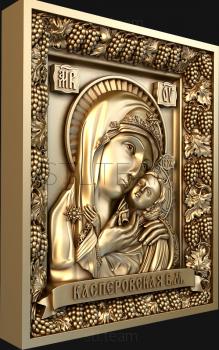 3D model Kasperovskaya icon of the Mother of God (STL)