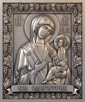 3D model The Wonderful Smolensk Icon of the Mother of God HODEGETRIA (STL)