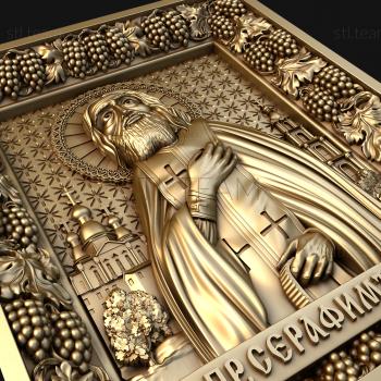 3D model St. Seraphim of Sarov (STL)