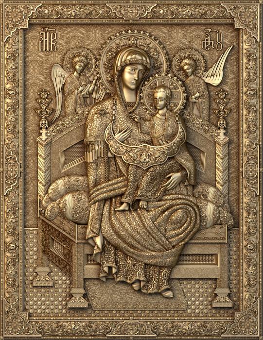 Иконы Icon of the Mother of God It is Worthy (Merciful)