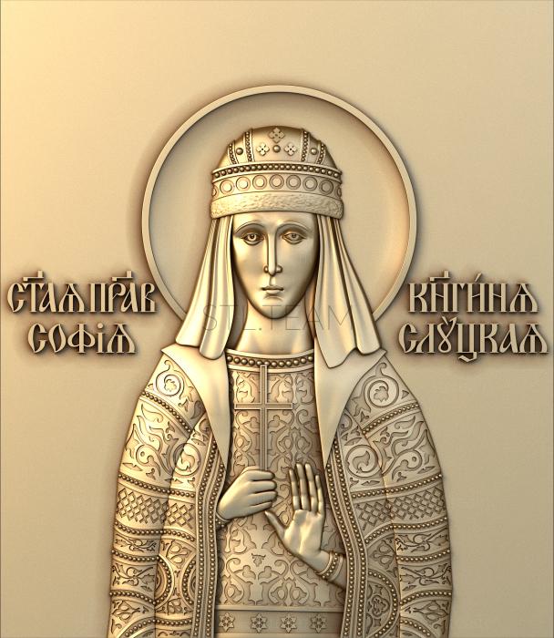 3D model St. Righteous Sophia Princess Slutskaya (STL)