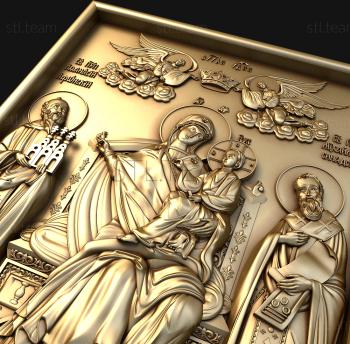 3D model Icon of the Mother of God Economissa (House Builder) (STL)
