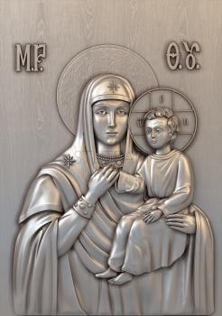 3D модель Писидийская икона Божией Матери (STL)