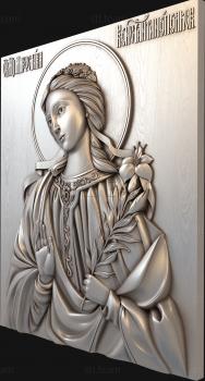3D model Holy Martyr Miroslava of Constantinople (STL)