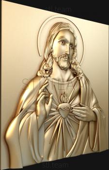 3D model Holy Heart of Jesus Christ (STL)