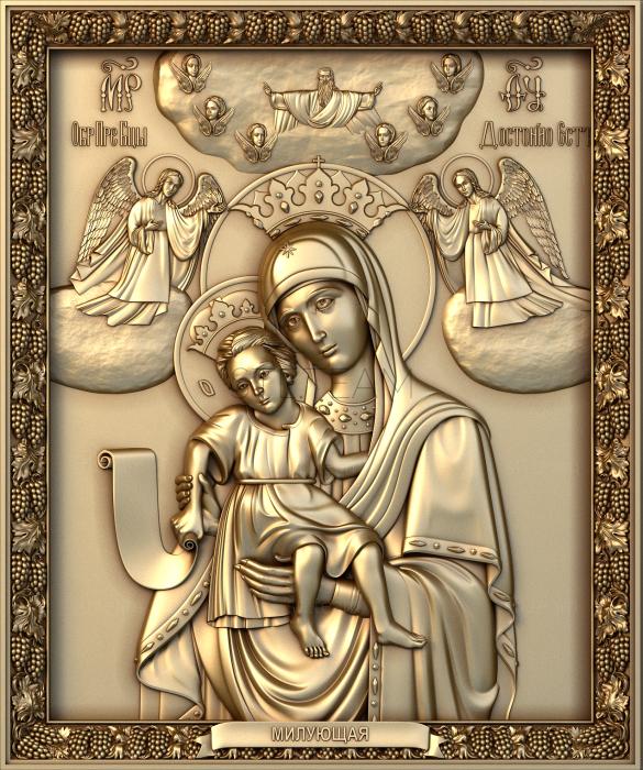 Иконы The image of the Most Holy Theotokos It is worthy