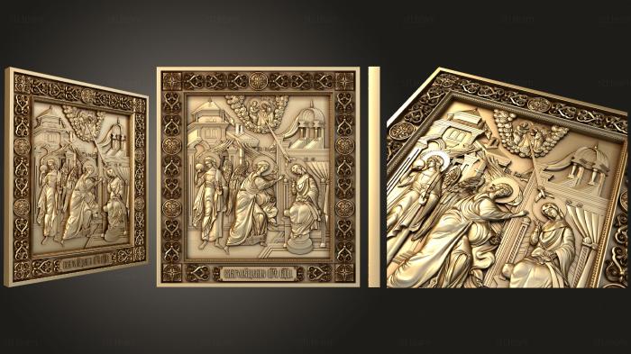 3D model Annunciation of the Blessed Virgin Mary (STL)