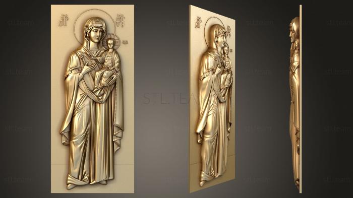 3D model Our Lady of Rostov (STL)