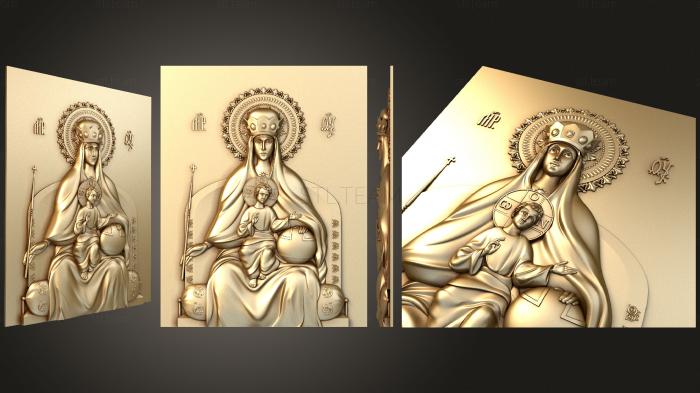 3D модель Богородица Державная (STL)