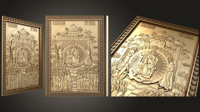 3D model Icon of Praise of the Blessed Virgin Mary (STL)