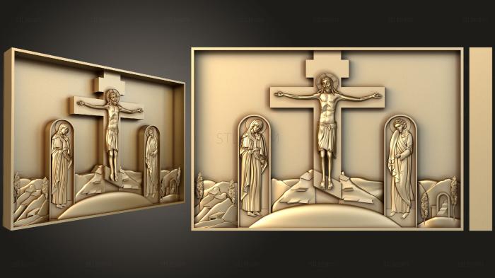 3D модель Распятие Иисуса Христа (STL)