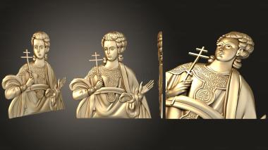 3D модель Святой мученик Азат Персидский (STL)