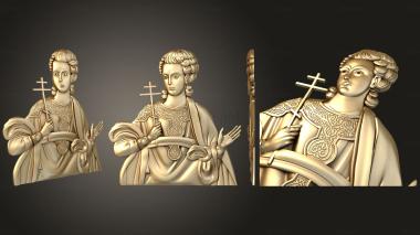 3D model Holy Martyr Azat of Persia (STL)