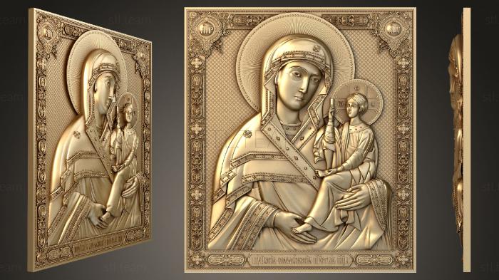 3D модель Шуйская икона божьей матери (STL)