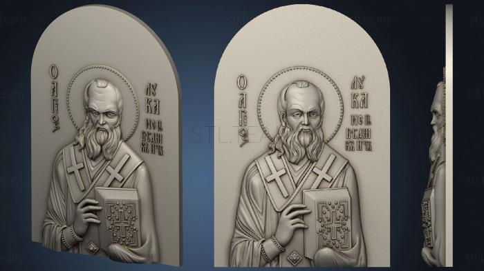 3D модель Икона святой Лука (STL)