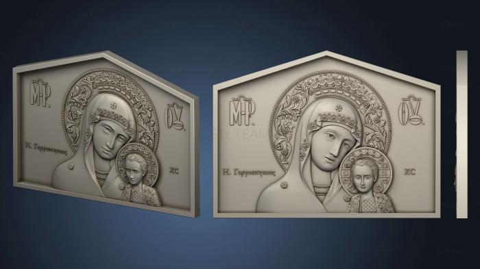 3D модель Икона Божией Матери Греция версия 1 (STL)