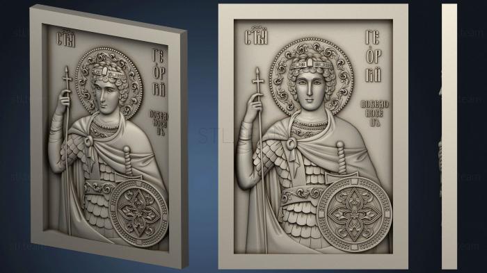 3D model Icon of St. George (STL)