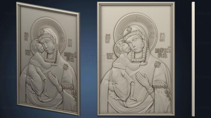 3D model Our Lady of Fedorovo (STL)