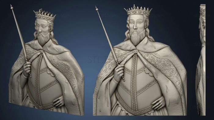 3D модель Польский король Казимир (STL)