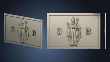 3D model Icon of Blaise of Sebaste (STL)