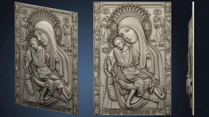 3D model Icon of the mother of god (STL)