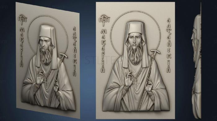 3D model St. Macarius of Altai version1 (STL)