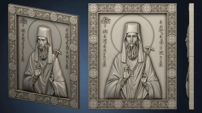 3D model St. Macarius of Altai version2 (STL)