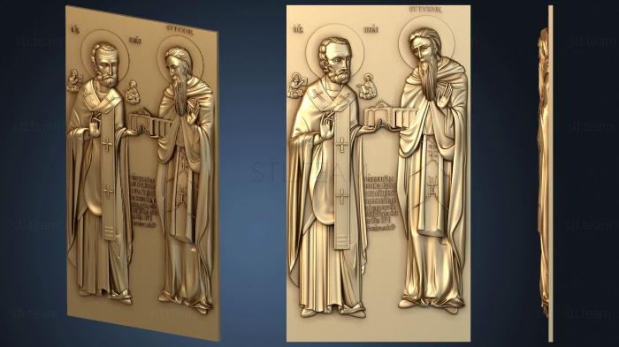 3D model Saints Nicholas and Effixius (STL)