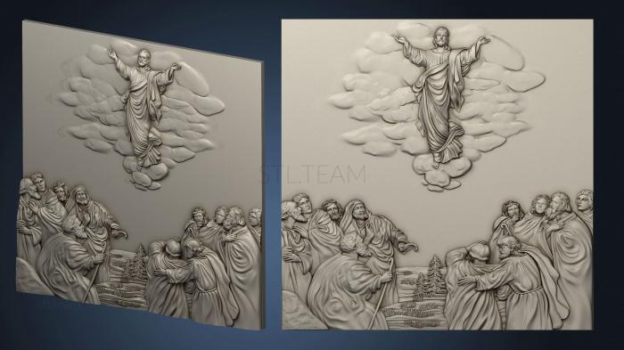 3D model 12The Ascension of the Lord Icon (STL)