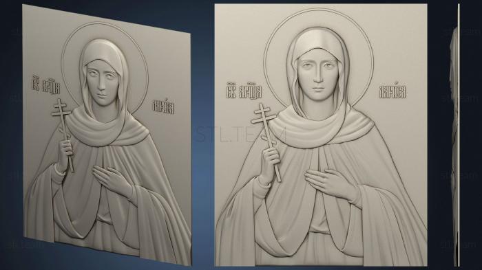 3D модель Икона святой Ларисы (STL)