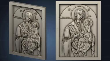 3D model Icon of the Mother of God Skoroposlushnitsa version1 (STL)