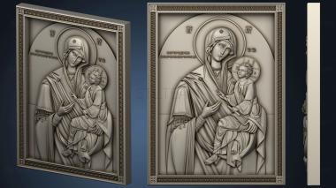 3D model Icon of the Mother of God Skoroposlushnitsa (STL)