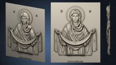 3D model Intercession of the Mother of God (STL)