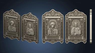 3D model Our Lady of Kazan and the Lord Almighty (STL)