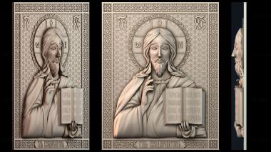 3D модель Икона Господь Вседержитель (STL)