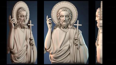 3D модель Икона Иоанн Креститель (STL)