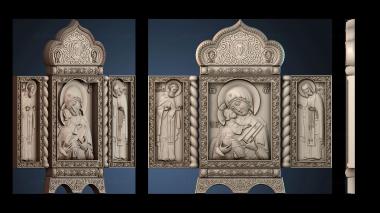 3D модель ІKONA_2443 (STL)